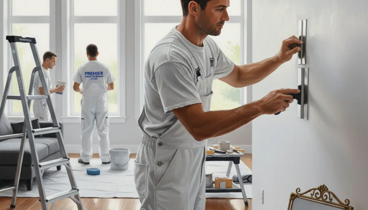 Drywall repair in Madison, WI for cracks, dents, and moisture damage by Madison Paint Pros