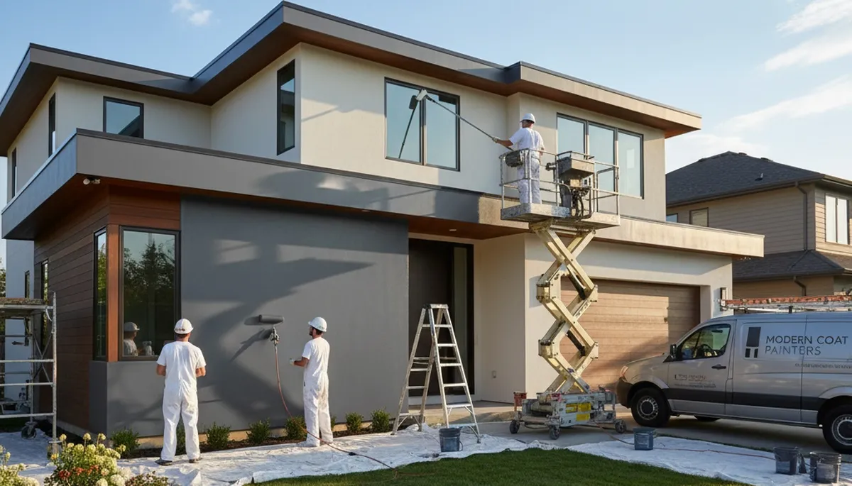 Exterior house painting in Madison, WI by Madison Paint Pros for durable curb appeal