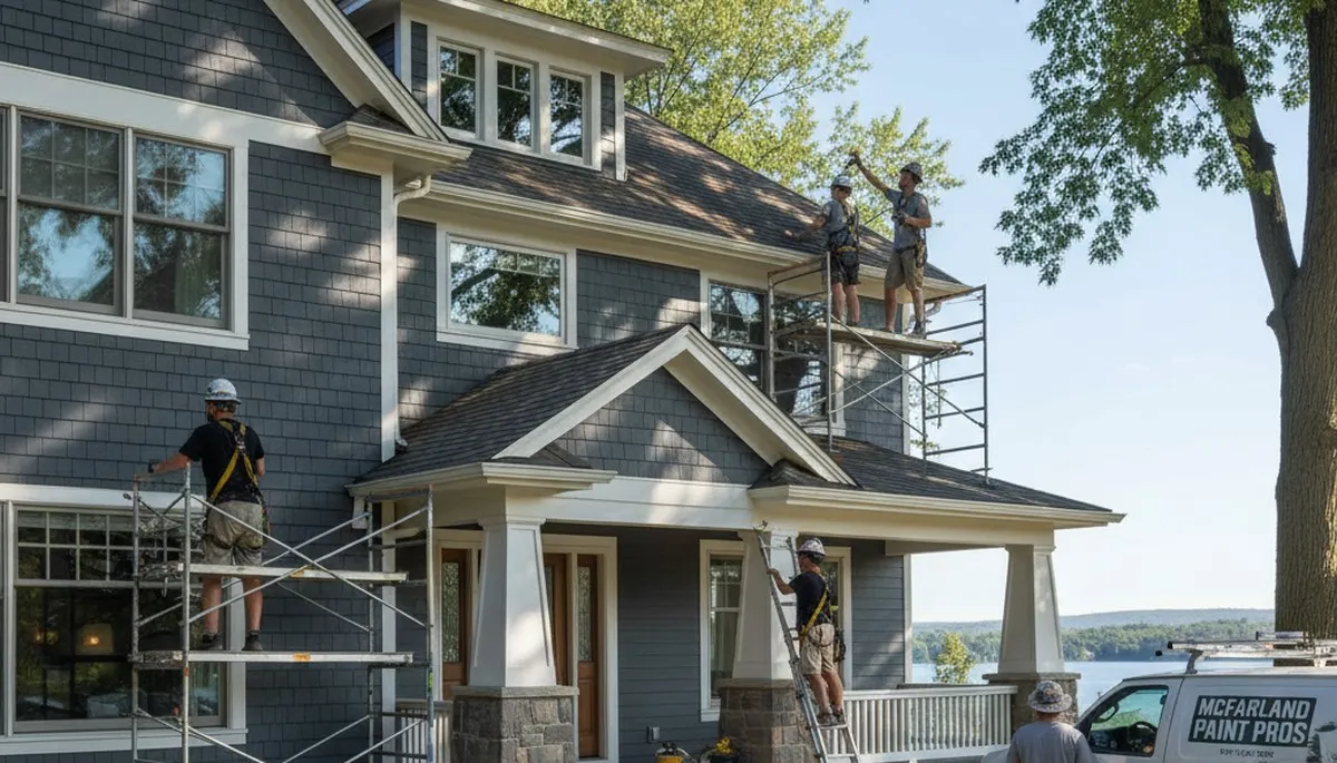 Madison, WI painting contractor serving homes and businesses with professional interior and exterior painting